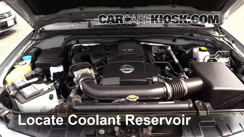 2012 Nissan Frontier SL 4.0L V6 Crew Cab Pickup Coolant (Antifreeze)